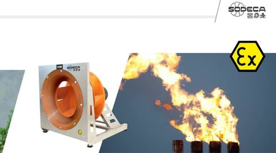 ВІДЦЕНТРОВІ ВЕНТИЛЯТОРИ СЕРЕДНЬОГО ТА ВИСОКОГО ТИСКУ RF/RF ATEX